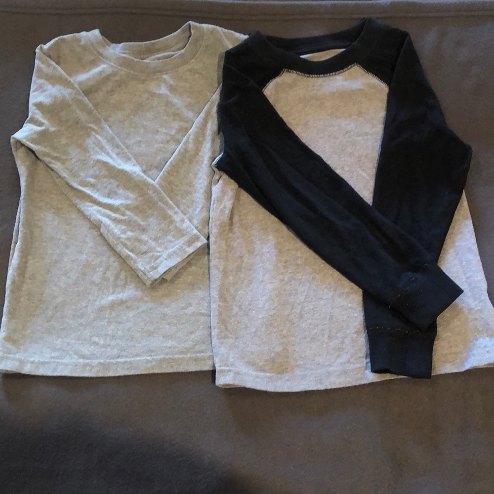 4T Cat & Jack long sleeve shirts